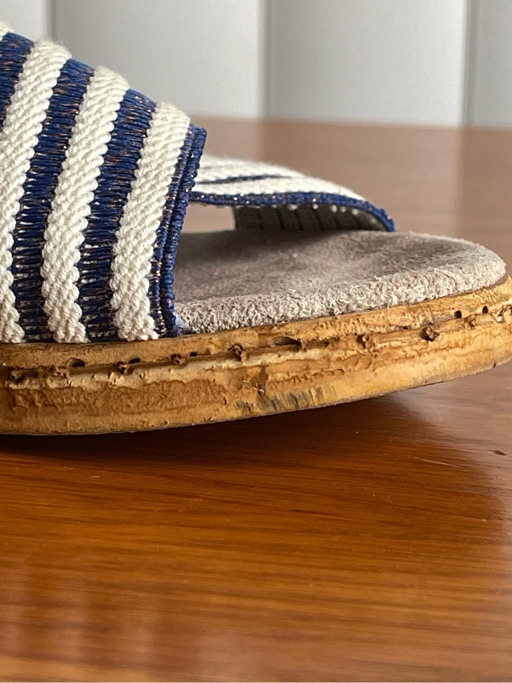Charleston Shoe Co. Peachtree Low Wedge Sandal Size 6 - Picture 10 of 16